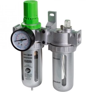 Фильтр воздушный ECO с регулятором давления и маслораспылителем (1/4", 1750л/мин) AU-02-14