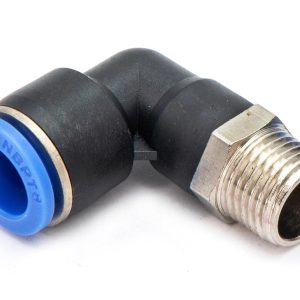 Пневмофитинг цанговый L-образный с наружной резьбой PL 12-М16*1,5 HIMPT
