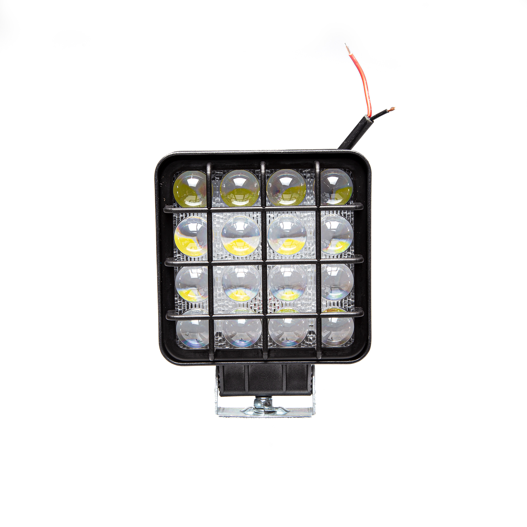 Фара светод доп квадрат, направленный свет AVTOELECTRICA AE48S-16LED-5DLENS-HC — изображение 3