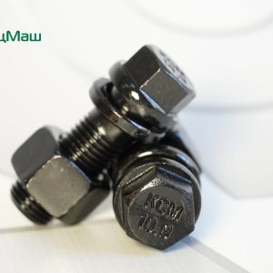 Болт М14*1,5*40 УПАКОВКА 30 шт кардан.с ЮБКОЙ+гайка (межосев.кард.) (АЗОТИР.СТАЛЬ) СПЕЦМАШ 853063-СБ