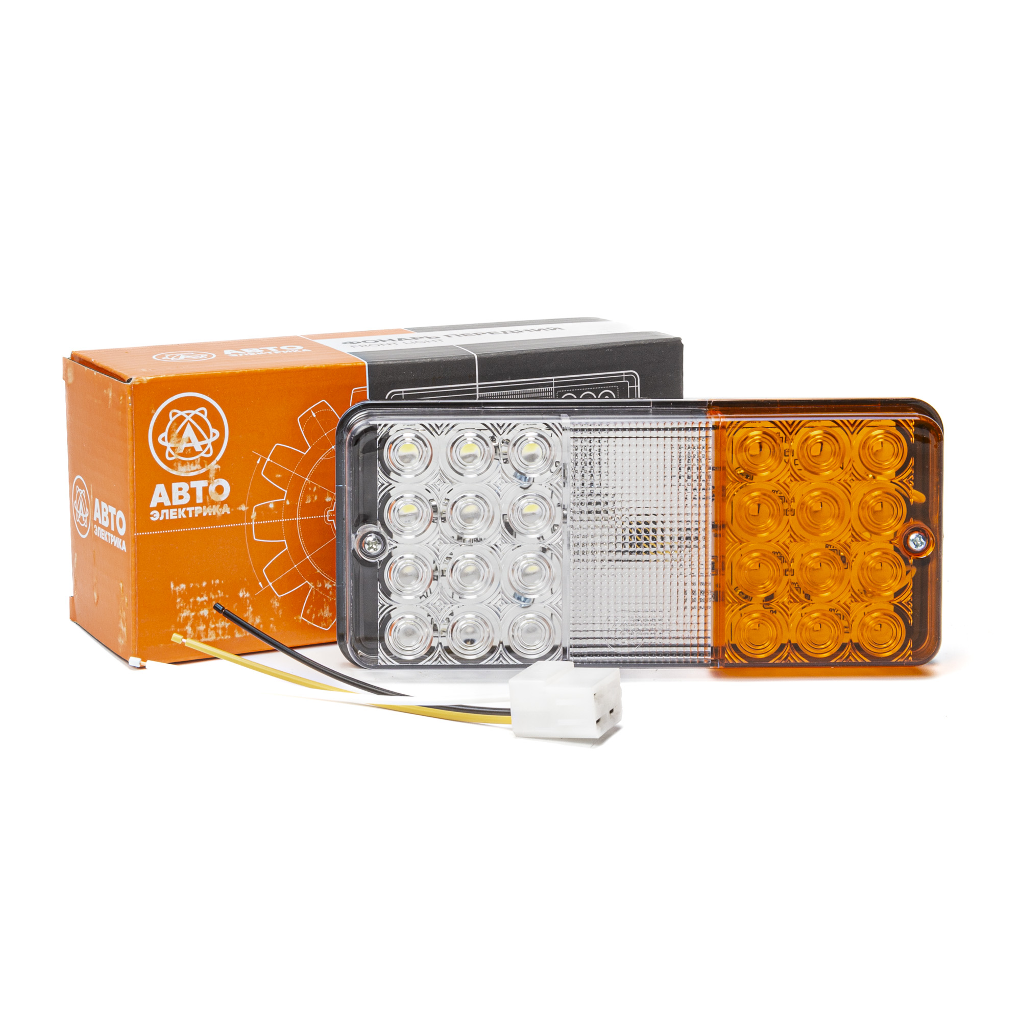 Фонарь передний пластм.корпус СВЕТОДИОДНЫЙ 12/24В тракторы МТЗ AVTOELECTRICA Ф402 AE LED — изображение 4