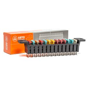 Блок предохранителей (медные контакты) ГАЗ, ВАЗ, КАМАЗ, тракторы AVTOELECTRICA 41.3722 АЕ