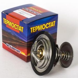 Термостат ГАЗ ,УАЗ, КАМАЗ, УРАЛ, ЗМЗ (с 2004г), КАМАЗ 82°С АВТОМАГНАТ 107-1306100-05