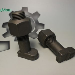 Болт М20*2*65 мм УПАКОВКА 10 ШТ колеса (костыль) МАЗ + гайка М20*2 мм СПЕЦМАШ 5335-3104008-40