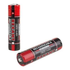 Аккумулятор Rexant 18650  с защитой Li-ion 2800  mAH 3.7 В блист=1шт (1 шт Блистер) 30-2030-05
