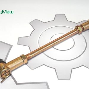 Тяга кулисы в сборе с пальцами L-215мм (ЗАВОД) СПЕЦМАШ 6422-1703490