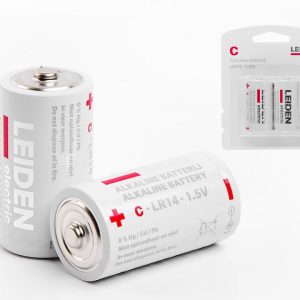 Батарейка C LR14 1,5V alkaline 2шт. LEIDEN ELECTRIC 808004