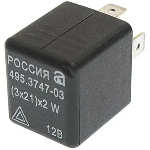 Реле поворотов и аварийной сигнализации (Газон NEXT) 12В, АВАР 495.3747-03 /РФ