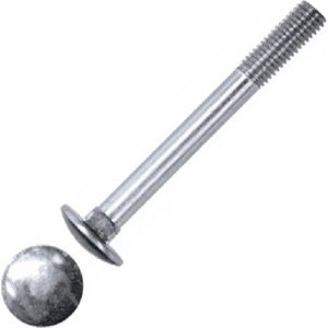 Болт мебельный М10*40 мм с квадратом, DIN 603 (30шт в карт. уп.) STARFIX SMC1-95803-30