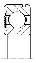 Подшипник 6-150208 (6208 ZN/P) (40*80*18) ГПЗ-34
