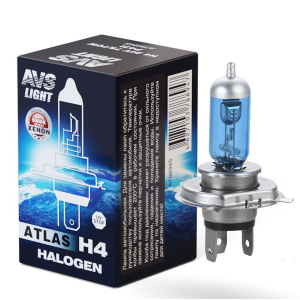 Автолампа H4 24V 75/70W галогенная AVS ATLAS BOX A78894S /РФ