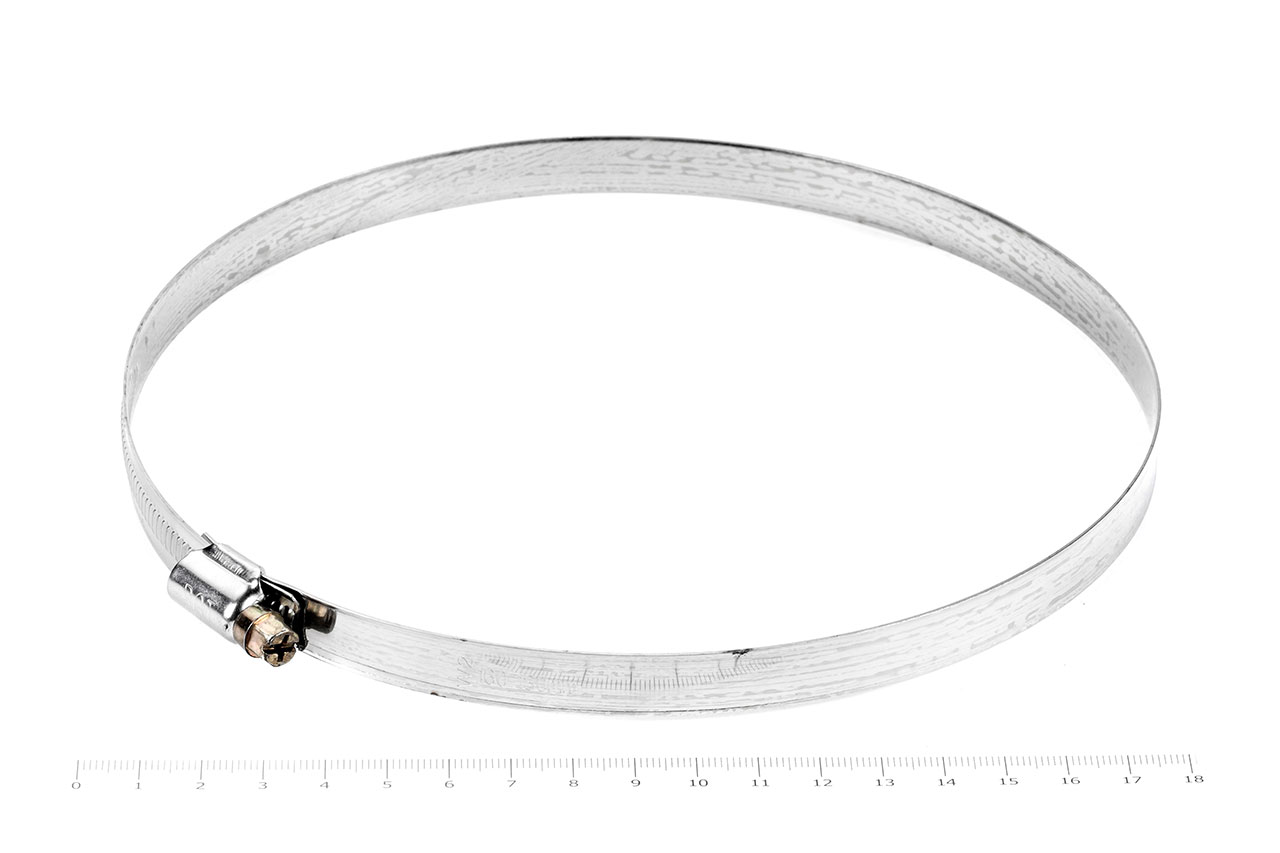 Хомут 160-180 /9 W2 (AISI 430) червячный НЕРЖ. HIMPT /РФ