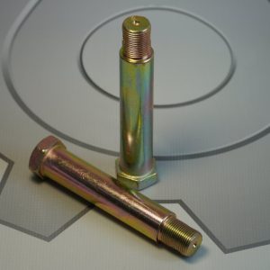 Палец МАЗ амортизатора L=125 мм передней подвески верхний СПЕЦМАШ 53361-2905470