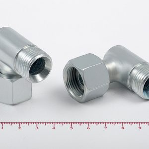Штуцер соединительный для РВД угловой (М20*1,5-гайка М20*1,5) 24/24 /РФ