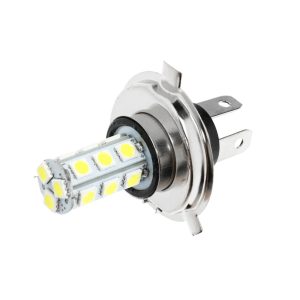 Лампа светодиод H4 12V 18 SMD SKYWAY (белая, 2-конт.) S08201017