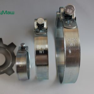 Хомут металлорукава D-80 (80-85) УПАКОВКА 10 шт стяжной силовой СПЕЦМАШ ХОМ МЕТ-80