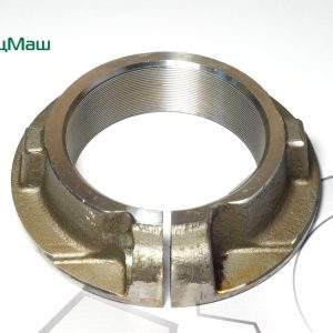 Гайка М105*2мм разрезная оси балансира нового образца СПЕЦМАШ 5516-2918202-010