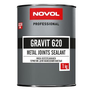 Клеящая масса-герметик Gravit 620 под кисть 1,0кг 33109