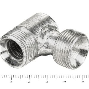 Штуцер соединительный для РВД угловой (М22*1,5-М22*1,5) 27/27 /РФ