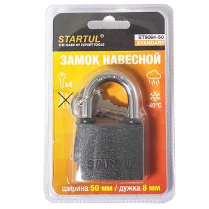 Замок навесной 50мм STARTUL STANDART (ST9084-50), арт.ST9084-50