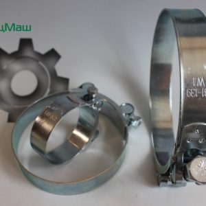 Хомут металлорукава D-70 (68-73) УПАКОВКА 10 шт стяжной силовой СПЕЦМАШ ХОМ МЕТ-70