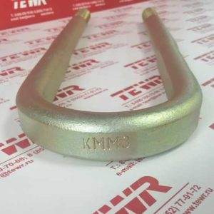 Стремянка М27*2*455 П/П П-образная рессоры задней прицепа ГАЛЬВАНИКА KMMЗ 516-2912408