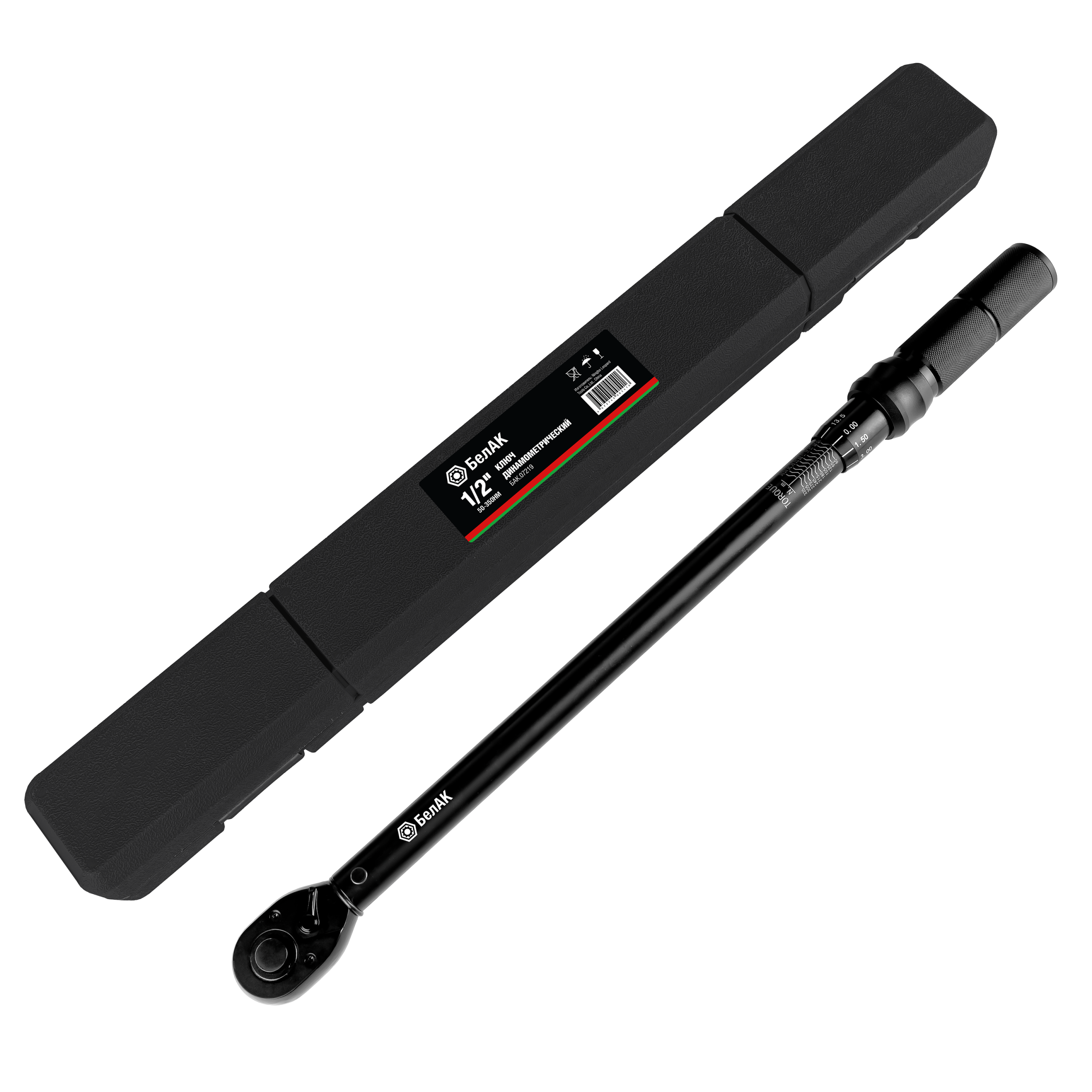 Ключ динамометрический 1/2" 50-350 Нм БелАК БАК.07219