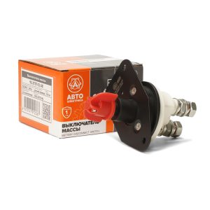 Выключатель массы ручной МТЗ 12/24В 50А 3-х контакт. (ан. 1212.3737-05) AVTOELECTRICA 15.3737-12 AE