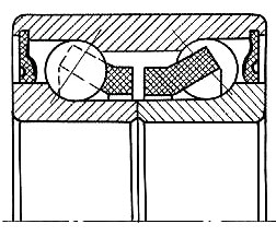 Подшипник 256908 (37*72*37) CRAFT